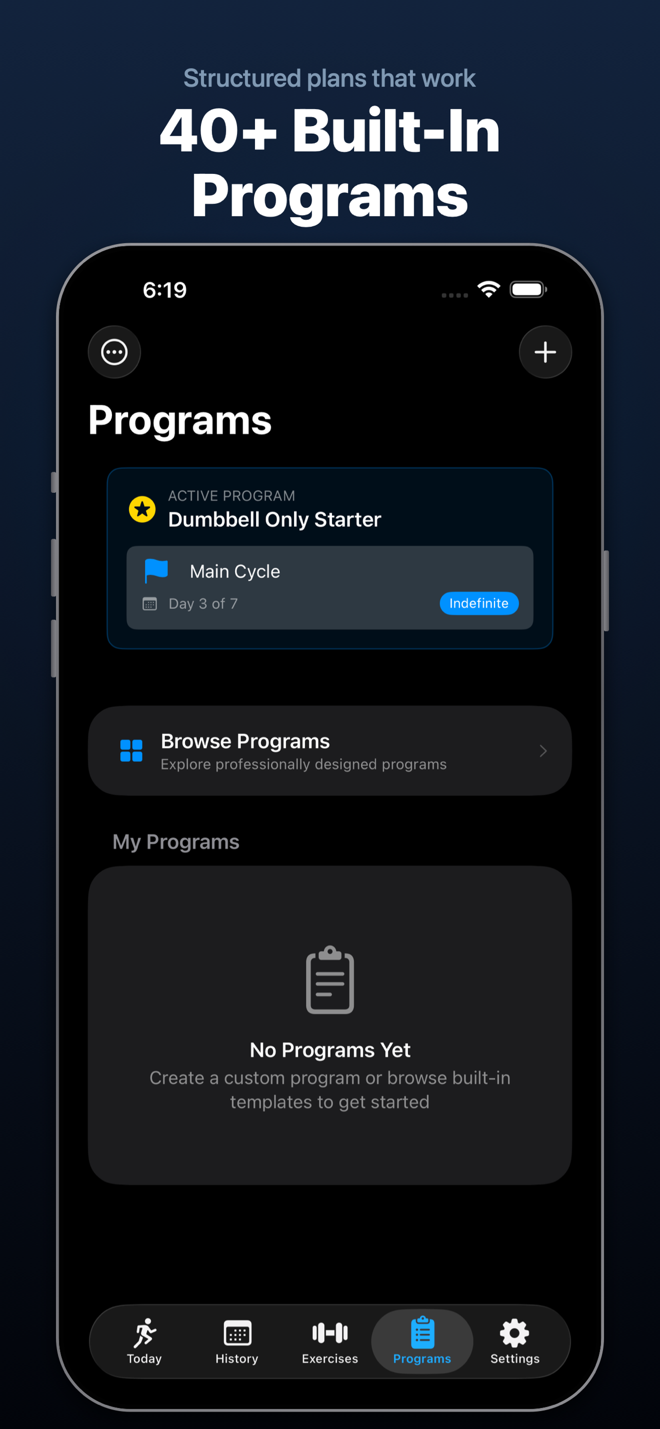 Gains Vault: Workout Tracker screenshot 4