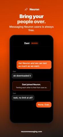 Neuron: Business Phone Line iPhone screenshot