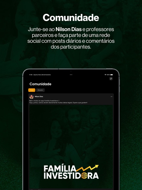 Família Investidora Pindorama iPad screenshot 3 - Education app