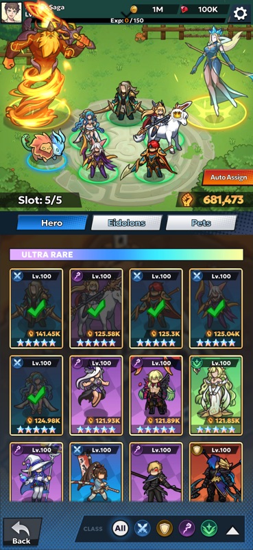 Fortias Saga: Idle RPG screenshot 5