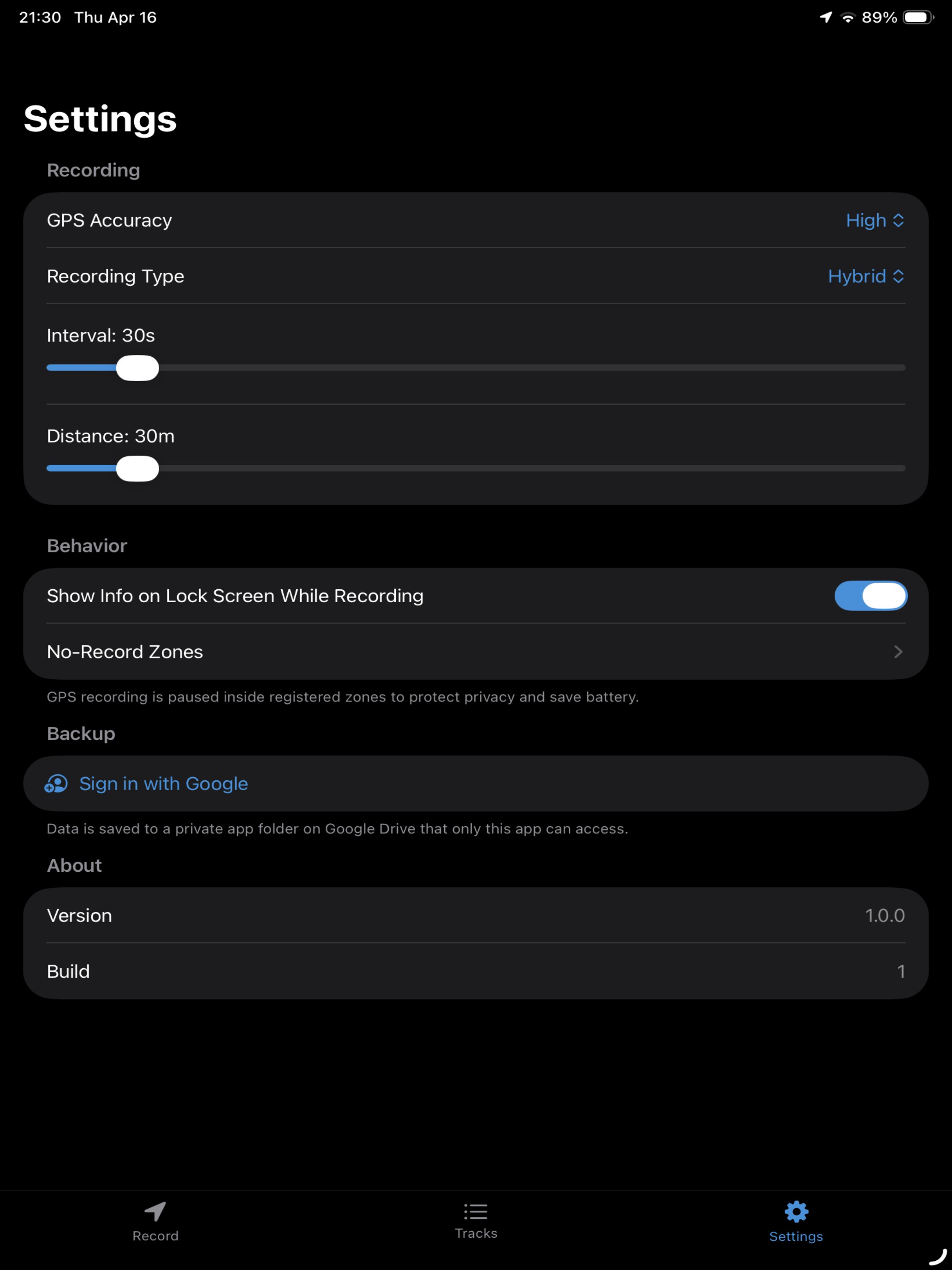 JustLogger screenshot 8