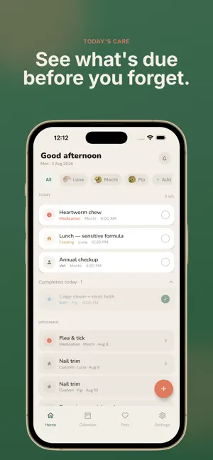 PetLife: Pet Vaccine Reminder screenshot 2
