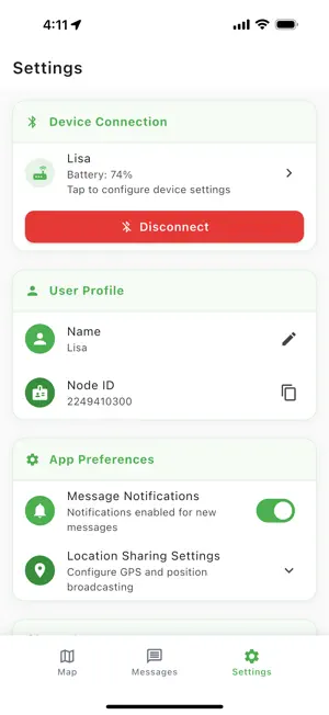 Kiba: Off Grid Communication screenshot 3