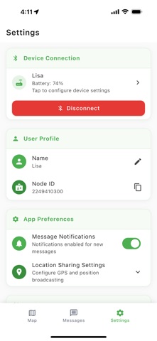 Kiba: Off Grid Communication Screenshot 3 of 4