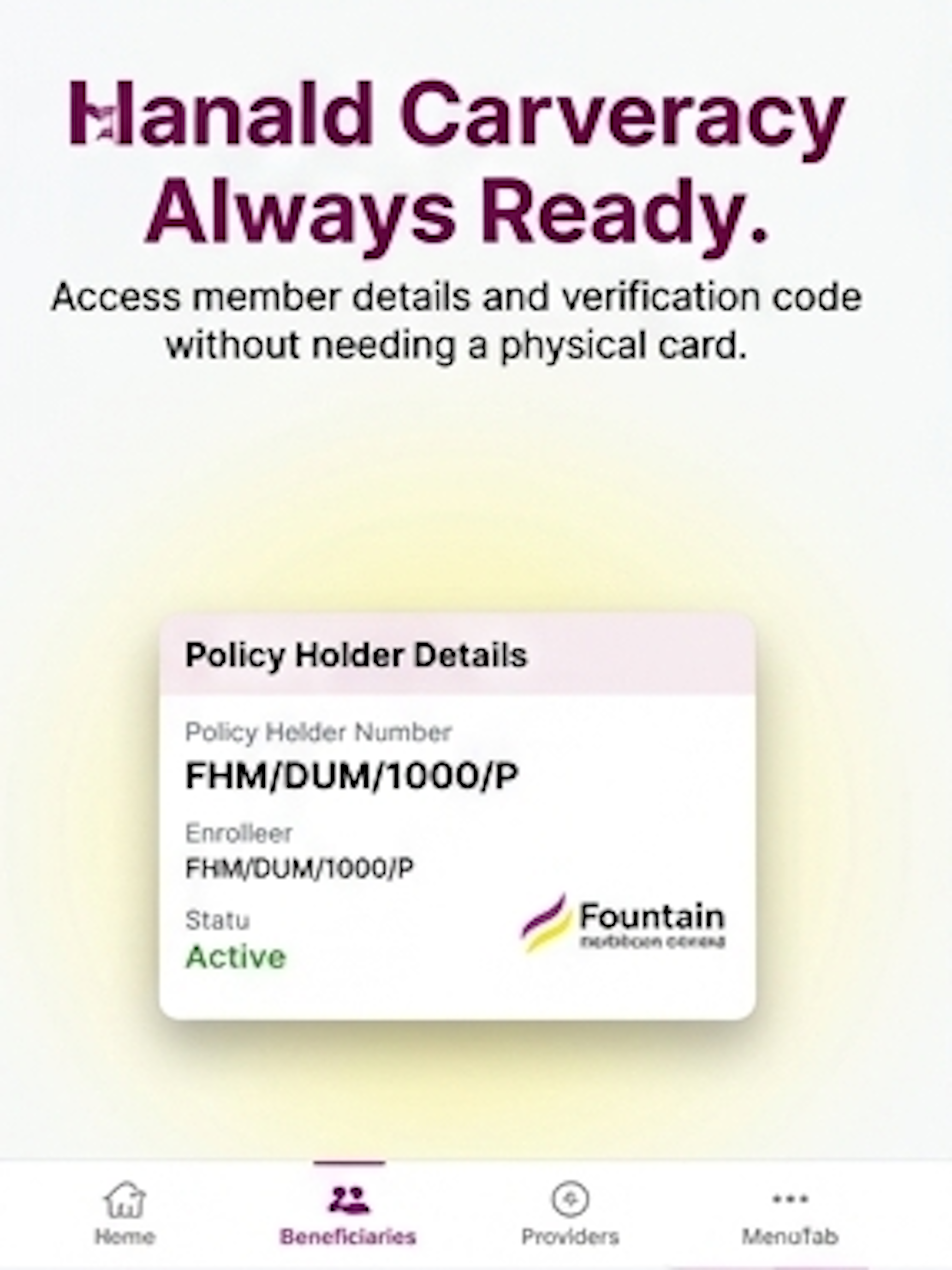 myFountainHMO screenshot 10