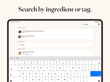 Any Recipe: Photo Cookbook iPad screenshot