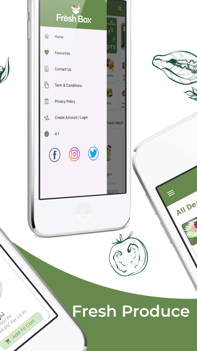 Fresh Box App Screenshot