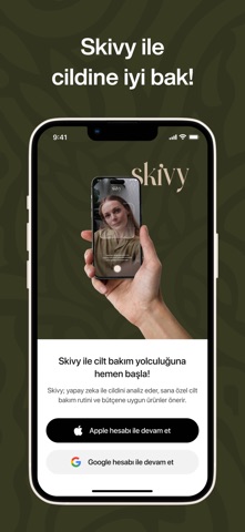 Skivy: AI Cilt Bakımı screenshot