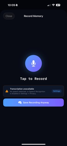 EGK LifeMemory AI screenshot