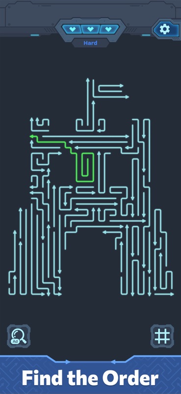 Flow Out: Line Puzzle screenshot 2