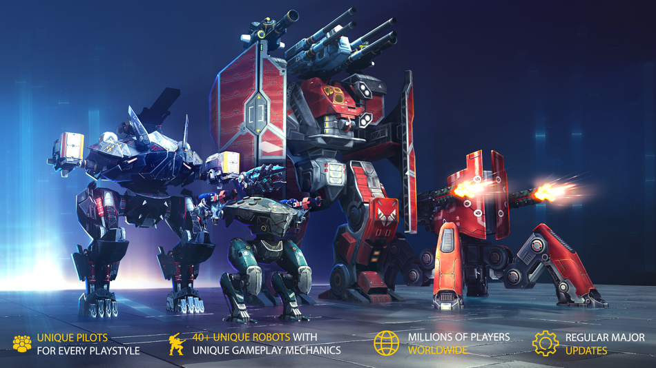 #6. War Robots Multiplayer Battles (iOS) Bởi: MYGAMES MENA FZ LLC