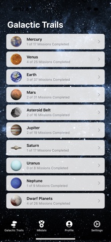 Galactic Trails screenshot