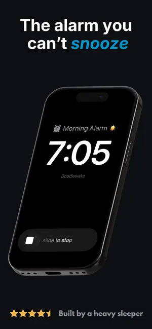 Doodlewake - Alarm Clock screenshot 1