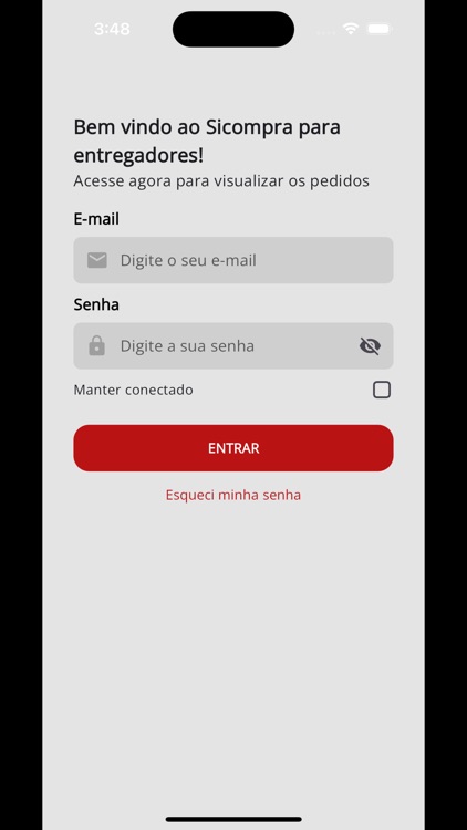 SiCompra para Entregadores
