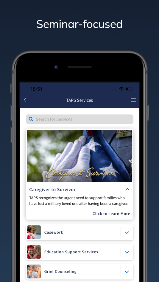 #2. The TAPS App (iOS) 由: TRAGEDY ASSISTANCE PROGRAM FOR SURVIVORS (TAPS)