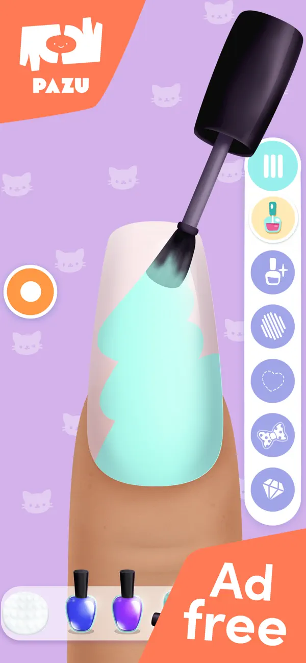 Girls Nail Salon - Kids Games