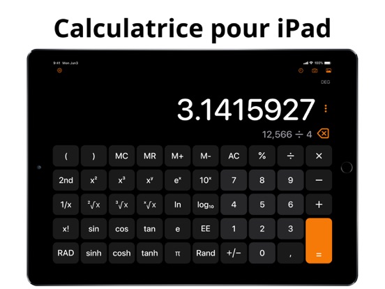 Screenshot #4 pour Calculatrice Air