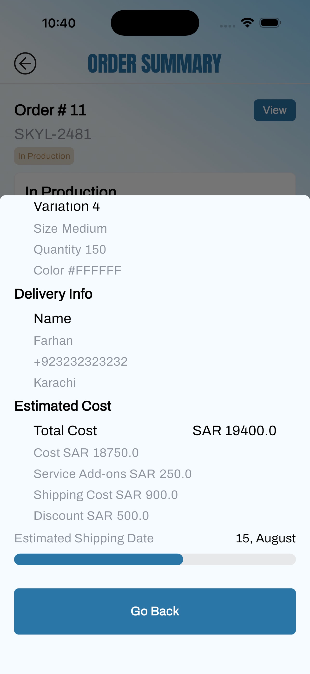Screenshot 5 of SKYL B2B