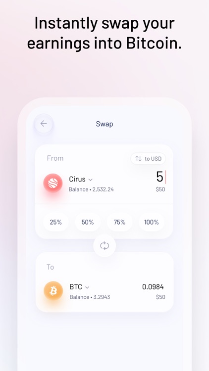 Cirus: Earn Bitcoin & Ethereum screenshot-4
