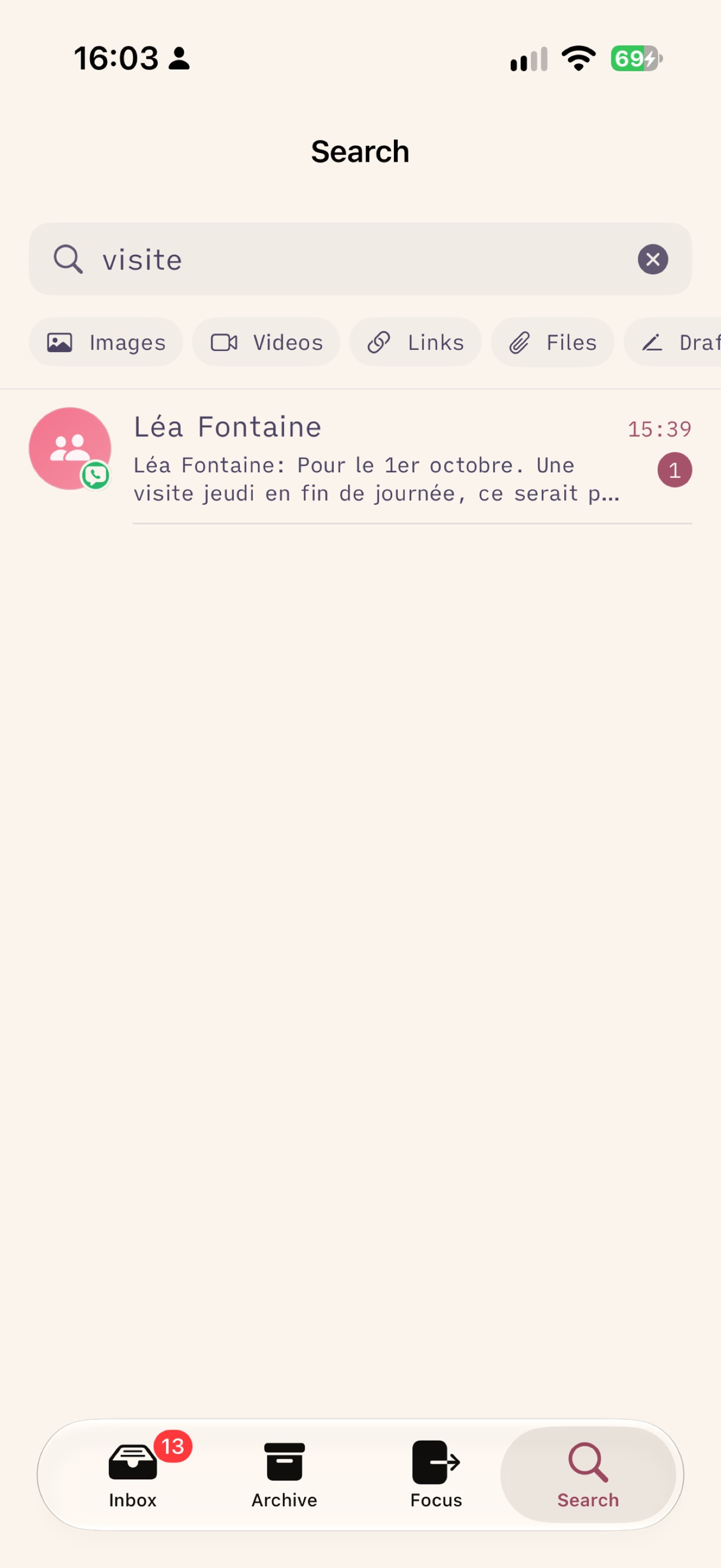 Screenshot 9 of Correspondance: One Inbox