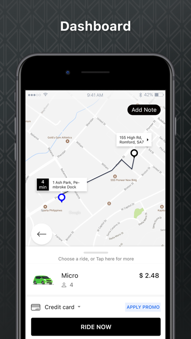 App screenshot