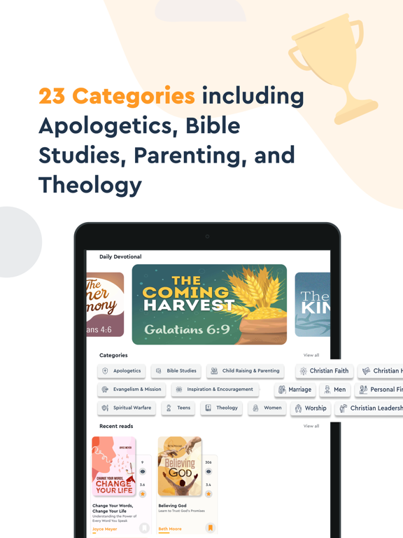 Holy Reads: Christian Books iPad screenshot 3 - Reference app