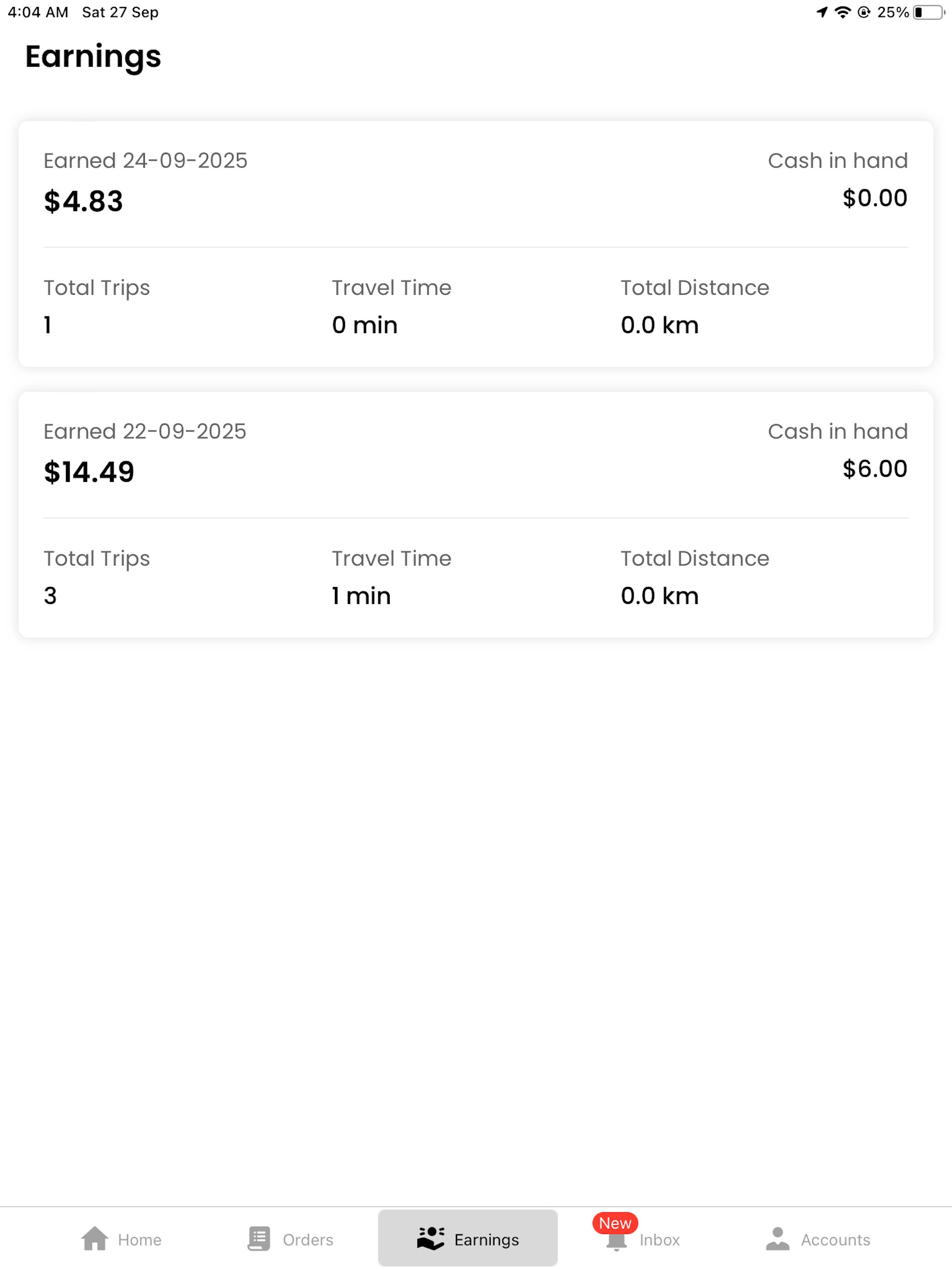 Tripsi Driver screenshot 8