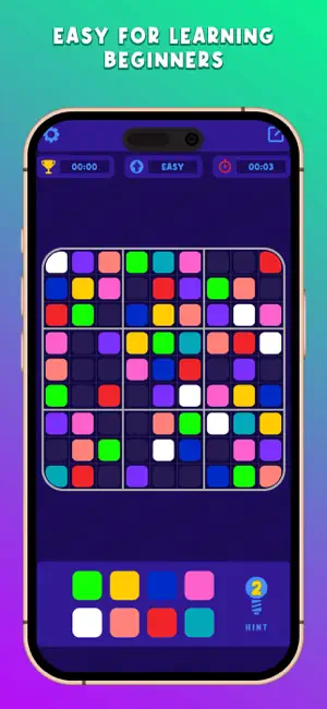 Sudoku: Color screenshot 3