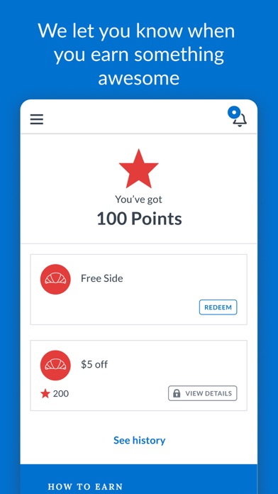 la Madeleine Bonjour Rewards iPhone screenshot 4 - Food & Drink app