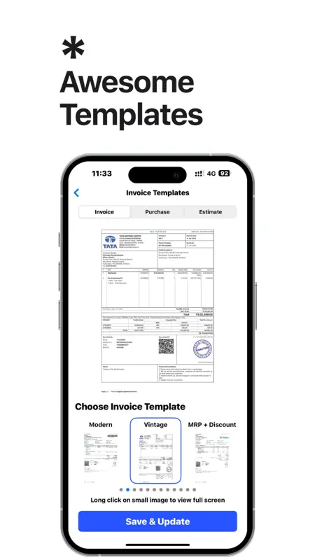 Swipe - Billing, Invoicing App screenshot 3 of 9