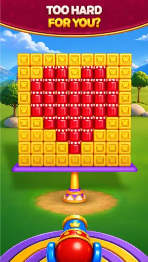 Royal Smash! - Physics Puzzle screenshot 3