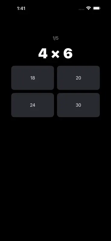 Times Tables — 1×1 Trainer screenshot 1 of 3
