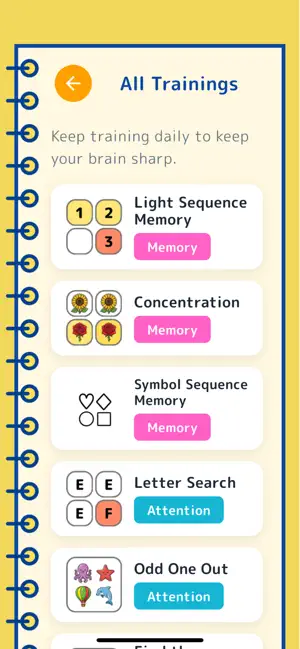 Brain Training Daily Habit screenshot 2