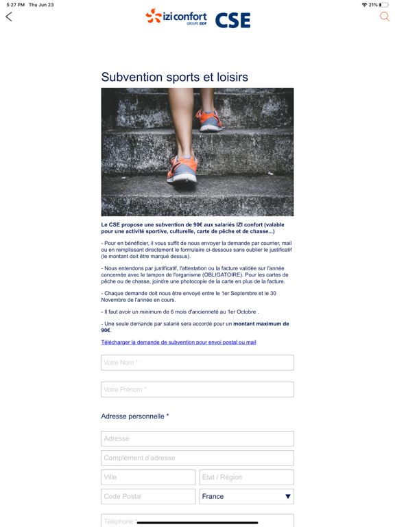 Screenshot #6 pour CSE Izi Confort