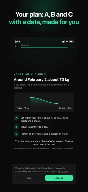 Digrasa: AI Calorie Counter screenshot 4