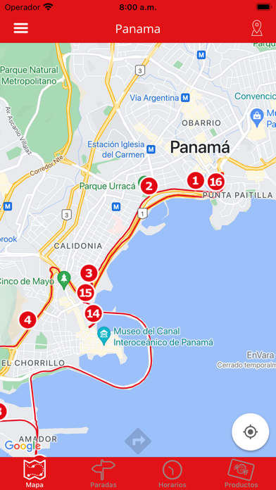 City Sightseeing Panama Screenshot