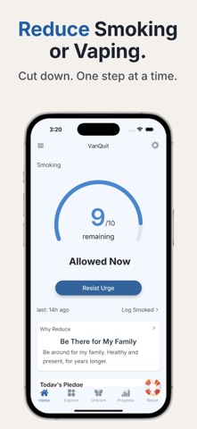 VanQuit: Quit Smoking & Vaping Screenshot 2 of 8