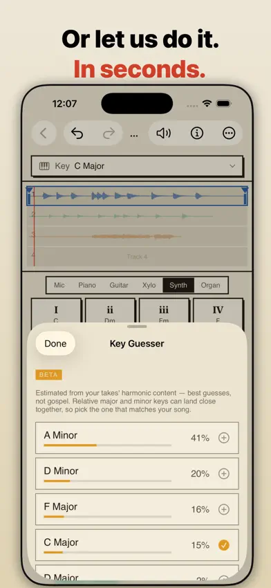 Songwriter's Calculator screenshot 3