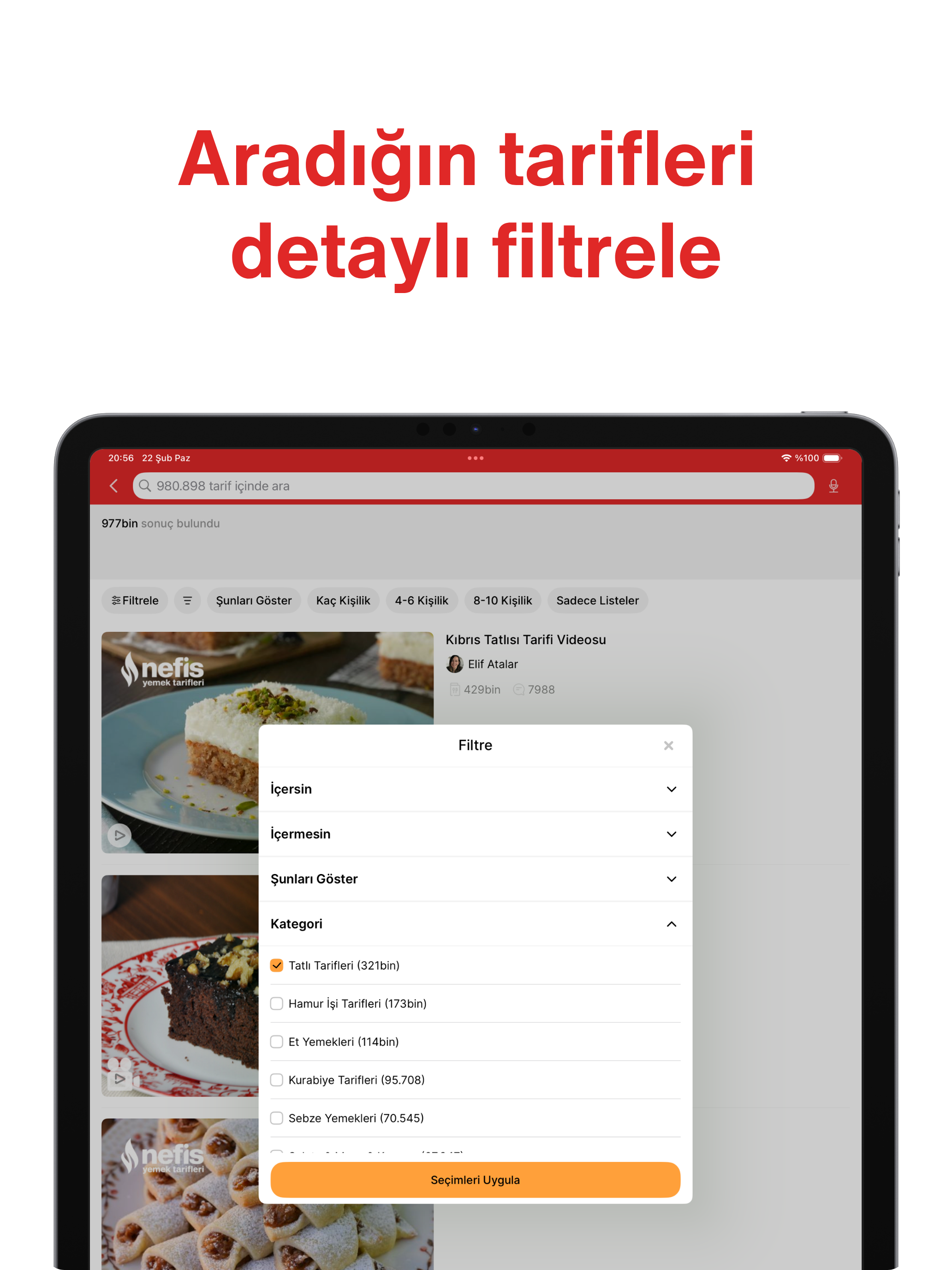 Nefis Yemek Tarifleri