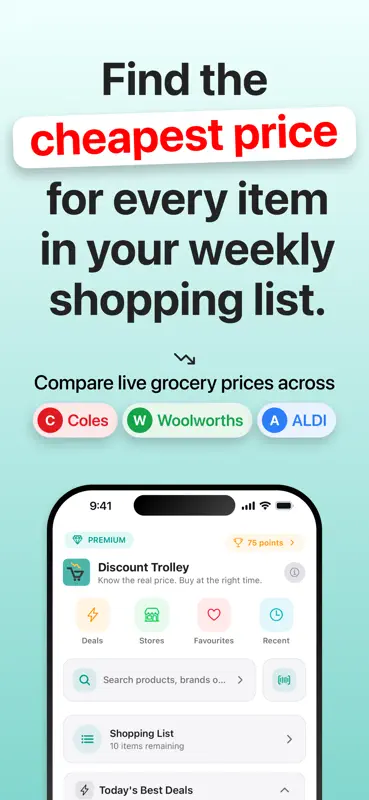 DiscountTrolley Grocery Prices screenshot 1 of 8