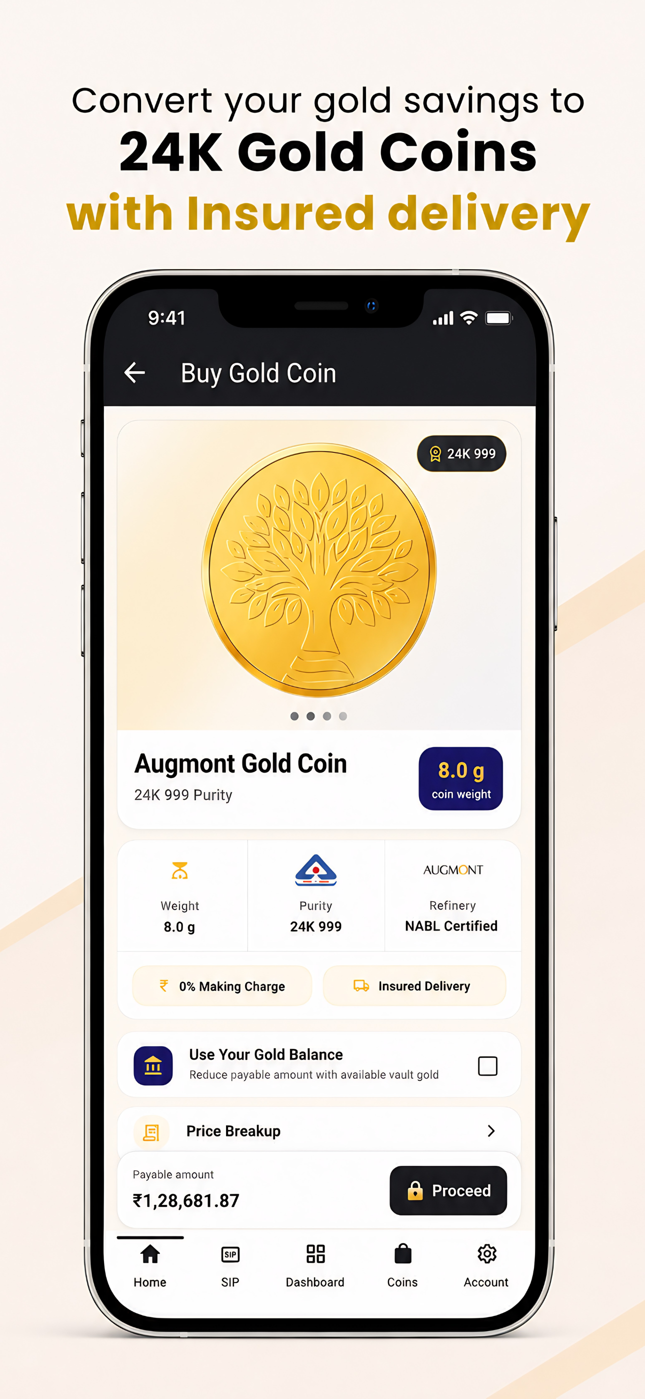 TruGold:Buy & Save in 24K Gold