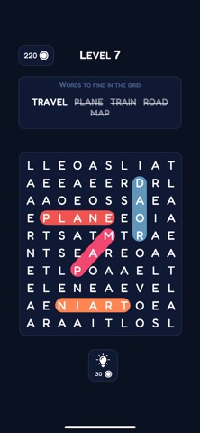 Word Search - Fun Puzzle Game! iPhone screenshot
