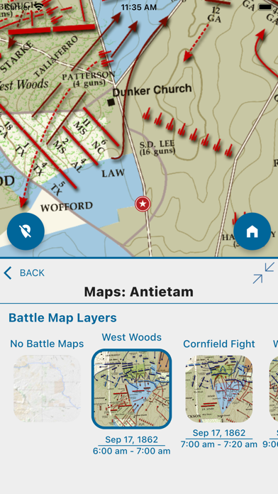 Civil War Battle Maps Screenshot