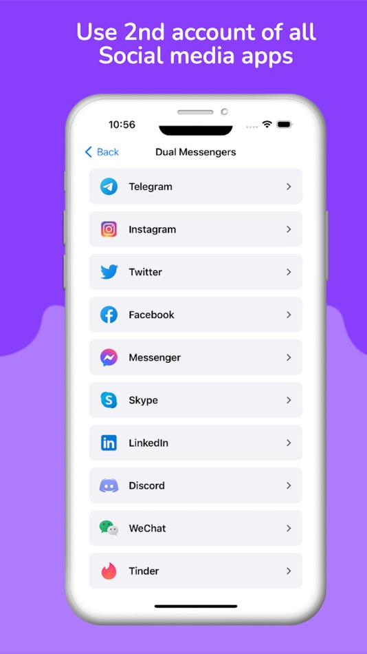 #2. Web Scan - Dual Chat (iOS) Tekijänä: Ankur Kalkani