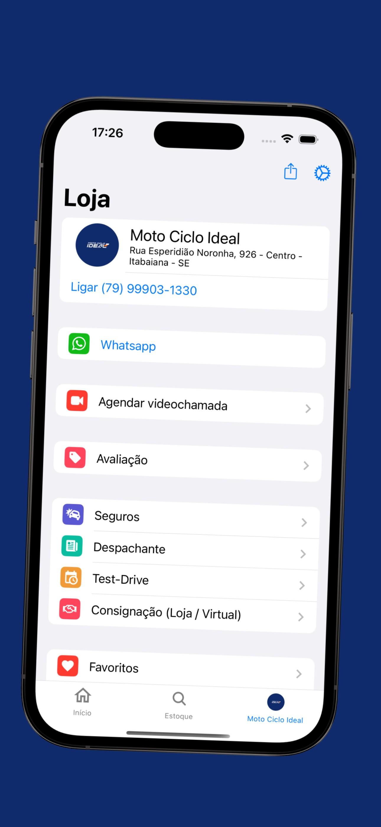 Moto Ciclo Ideal screenshot 4