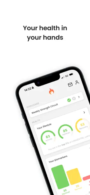 LONGEVITAL screenshot 1