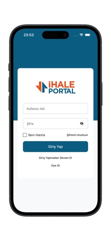 İhale Portal screenshot