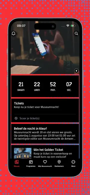 Museumnacht Antwerpen iPhone screenshot 2