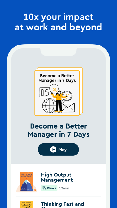Screenshot 4 of Blinkist: Book Summaries Daily App