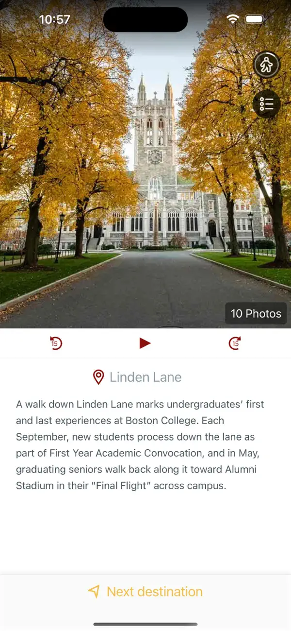 Screenshot #2 pour Boston College Welcome
